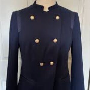 The Limited Black Double-Breasted Blazer